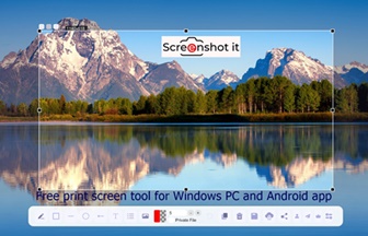 windows print screen selection
